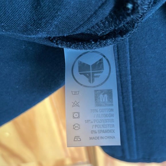 Women’s Alpha Forward full zip sweatshirt/jacket, Medium, Black - Picture 4 of 4